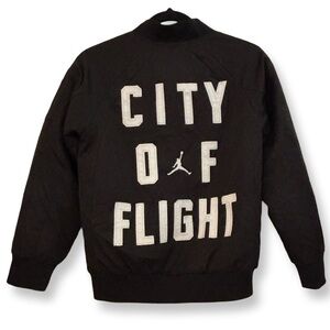 Nike Boys Air Jordan City of Flight Reversible Bomber Puffer Jacket Medium 10-12